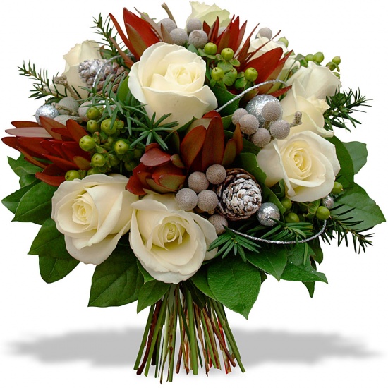 Same day delivery available with the New Year's Eve Bouquet