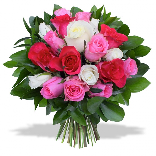 Same day delivery available with the A Thousand Kisses Bouquet.