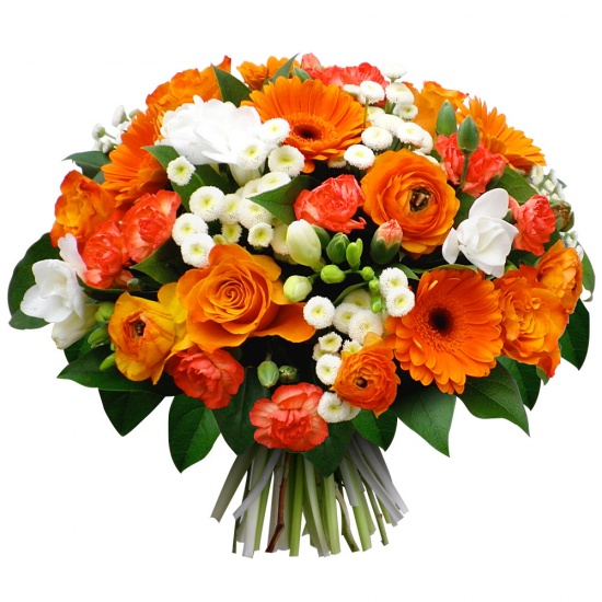 Bouquet de fleurs Tonic livré en 24 à 48h, du lundi au samedi, dans le monde entier

