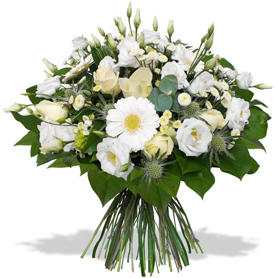 Same day delivery available with the Newlyweds Bouquet