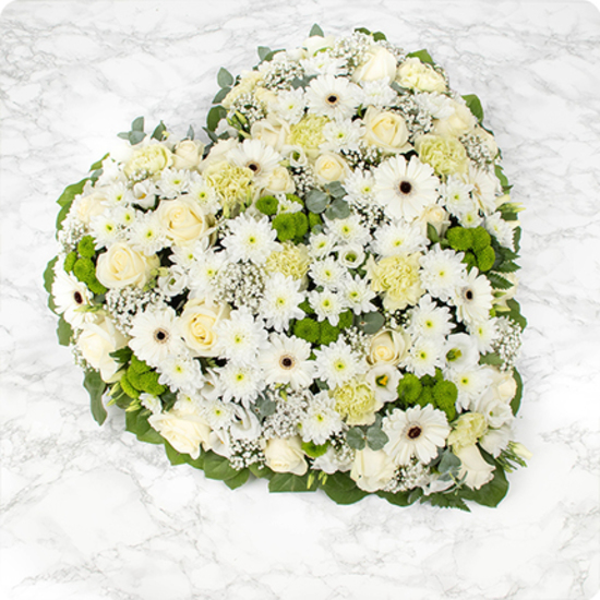 Serene Funeral Heart – Urgent Delivery to Funeral Home