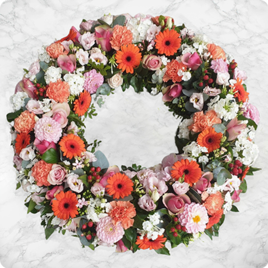 Star Wreath – Urgent Delivery to Funeral Home