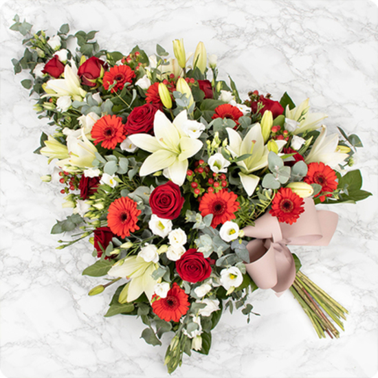 Esperanza Bouquet - Urgent delivery to funeral home in Spain