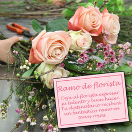 Ramo de Florista Rosa - envio de flores | Teleflora