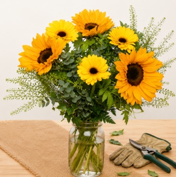 Enviar el Ramo Sunflower a domicilio