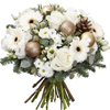 Same day delivery available with the Merry Christmas Bouquet