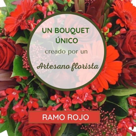 Same day delivery available with the Red Florist´s Bouquet