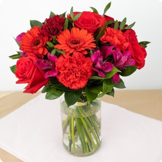 Same day delivery available with the Majesty Bouquet