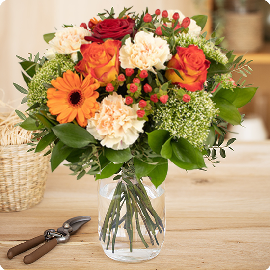 Same day delivery available with the Lovely Bouquet
