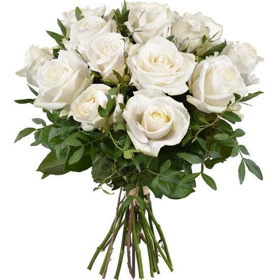 Ramo de Rosas Blancas - entrega a domicilio |  teleflora