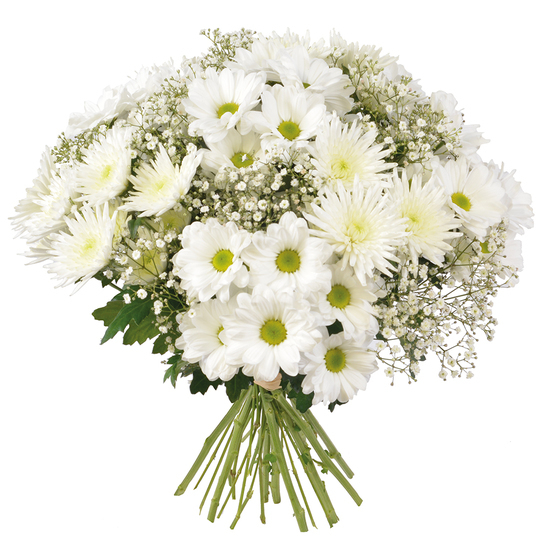 Same day delivery available with the  Memories Funeral Bouquet