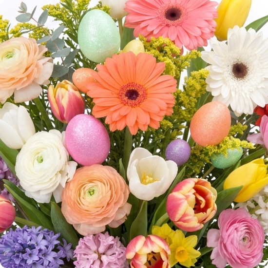 Bouquet du fleuriste Pâques