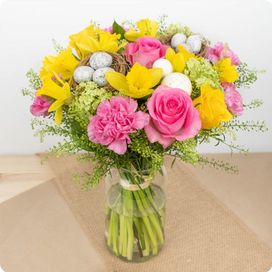 Bouquet Œufs de Pâques – Livraison florale originale | 123fleurs
