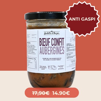 BOEUF CONFIT AUX AUBERGINES AU WORCESTERSHIRE