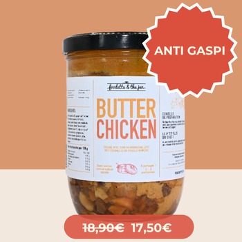 BUTTER CHICKEN : TOUTE LA GENEROSITE DE L'INDE