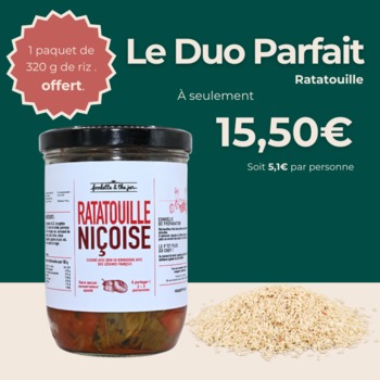 RATATOUILLE DU SOLEIL AUX OLIVES TAGGIASHE