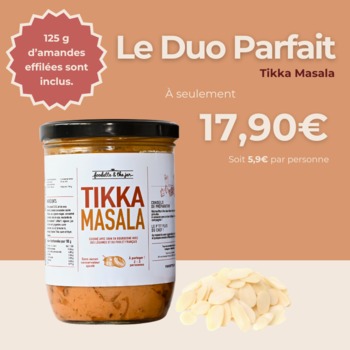 POULET TIKKA MASALA: SAVEUR ÉPICÉE ET CRÉMEUSE